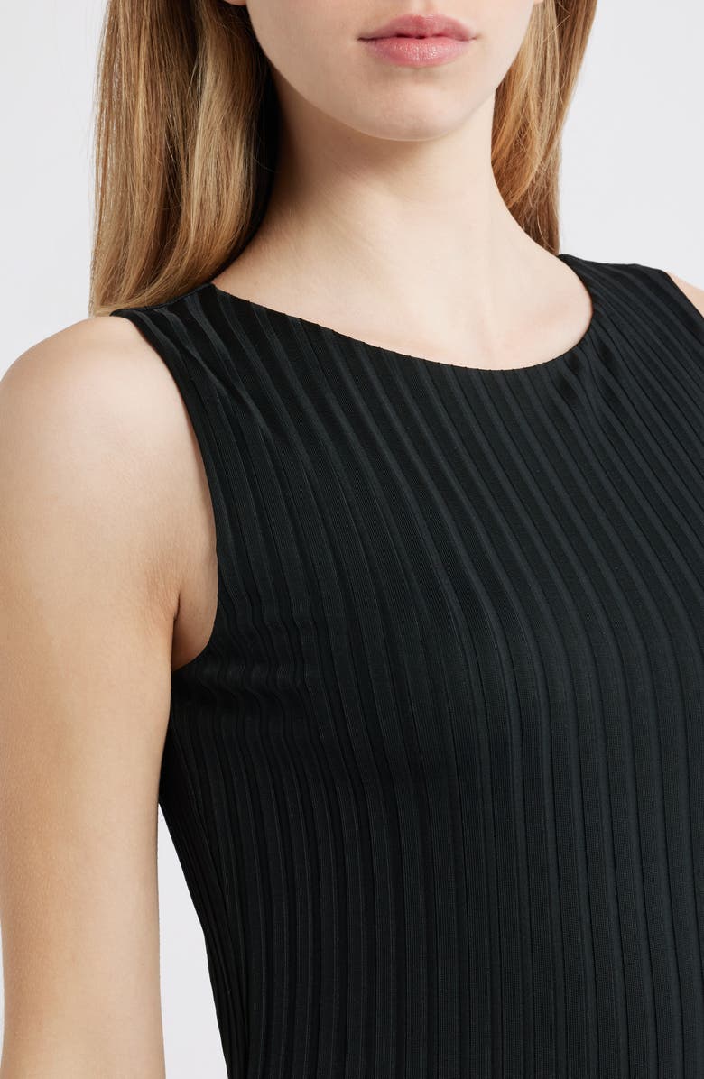 rag & bone Natalia Boat Neck Sleeveless Maxi Dress, Alternate, color, Black