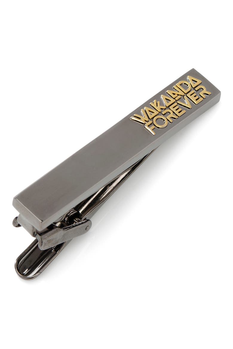 'Black Panther: Wakanda Forever' Tie Clip, Main, color, BLACK