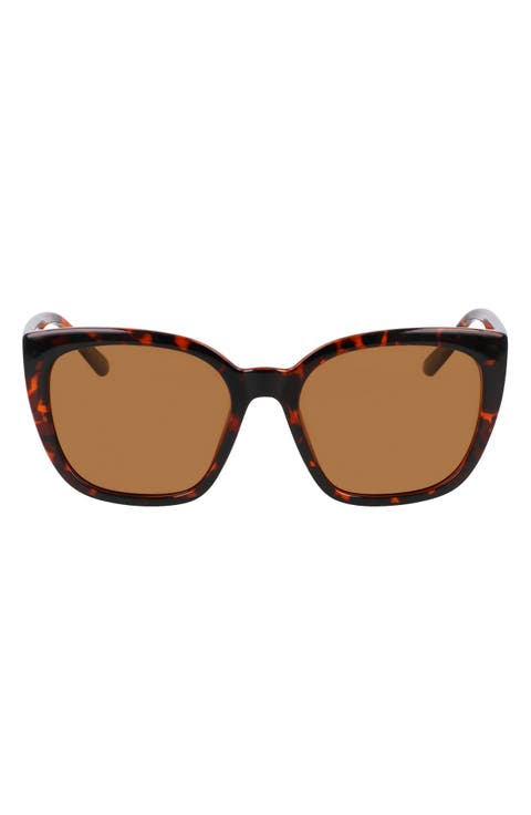 55mm Cat Eye Sunglasses