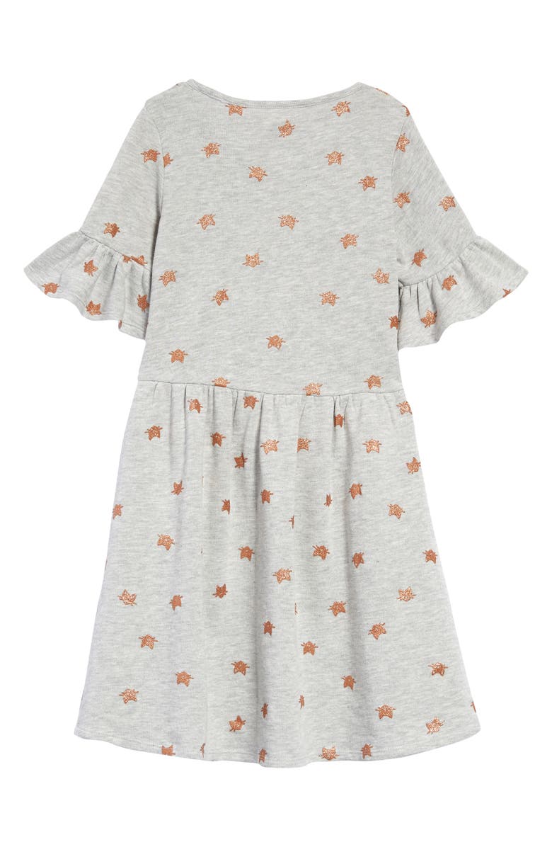 Tucker + Tate Kids' Flutter Sleeve Dress, Alternate, color,