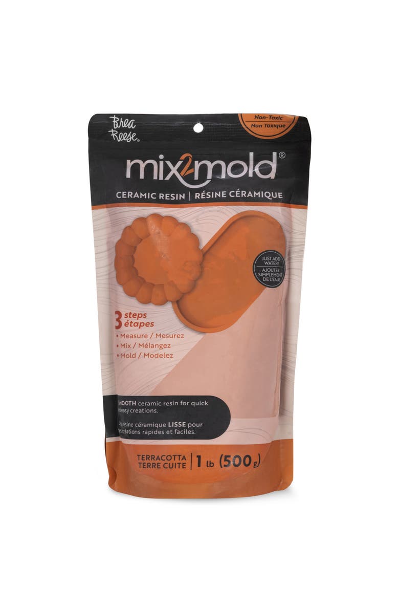 Brea Reese Mix2Mold Ceramic Resin Terracotta Powder 1Lb Bag, Main, color, Multicolored