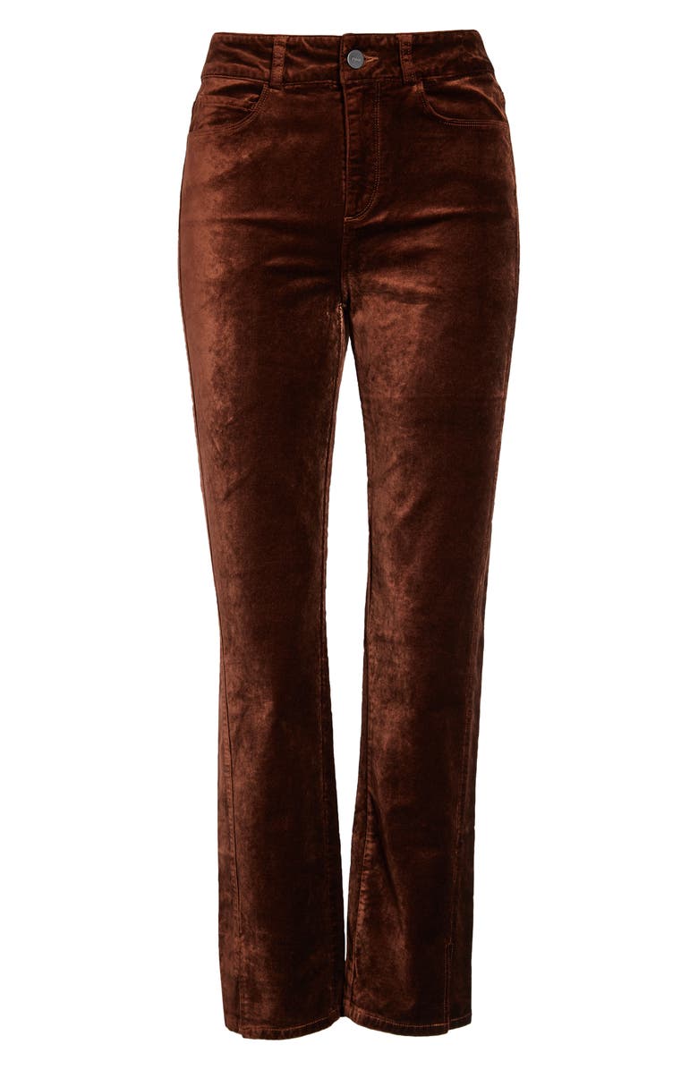 PAIGE Cindy High Waist Twist Seam Ankle Straight Leg Jeans, Alternate, color, 