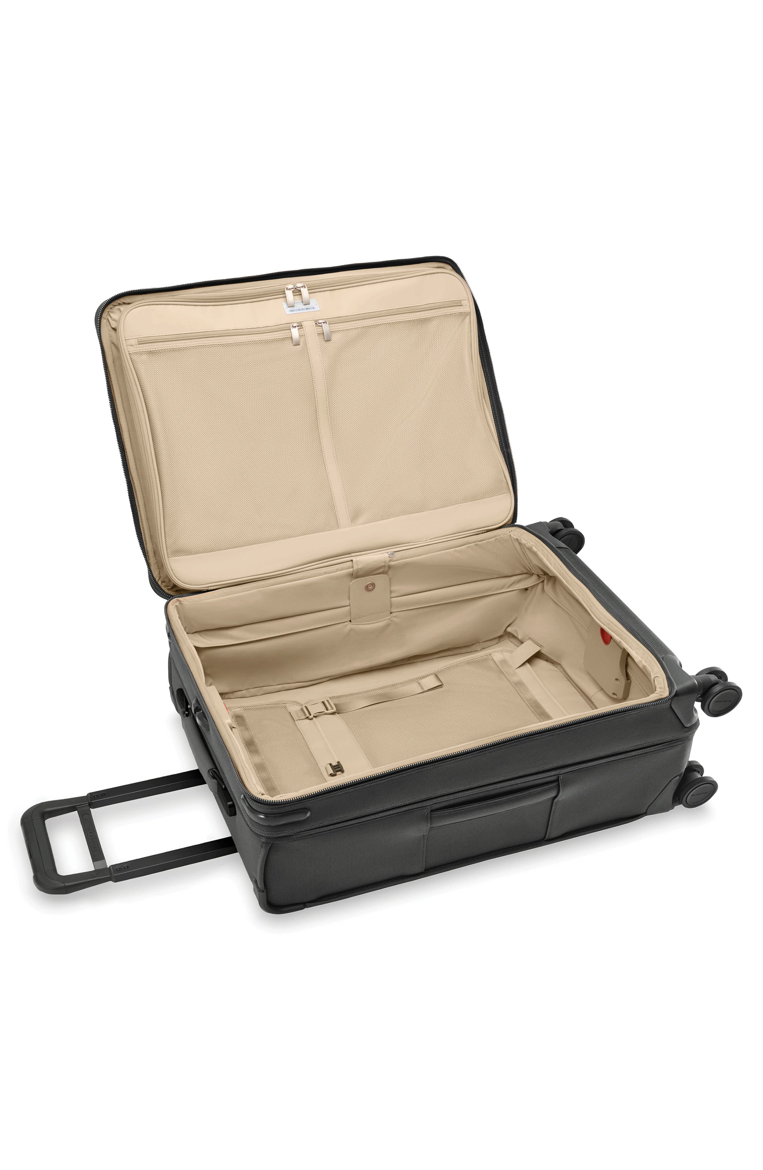 Briggs & Riley Baseline 24-Inch Checked Expandable Spinner Suitcase, Alternate, color, 