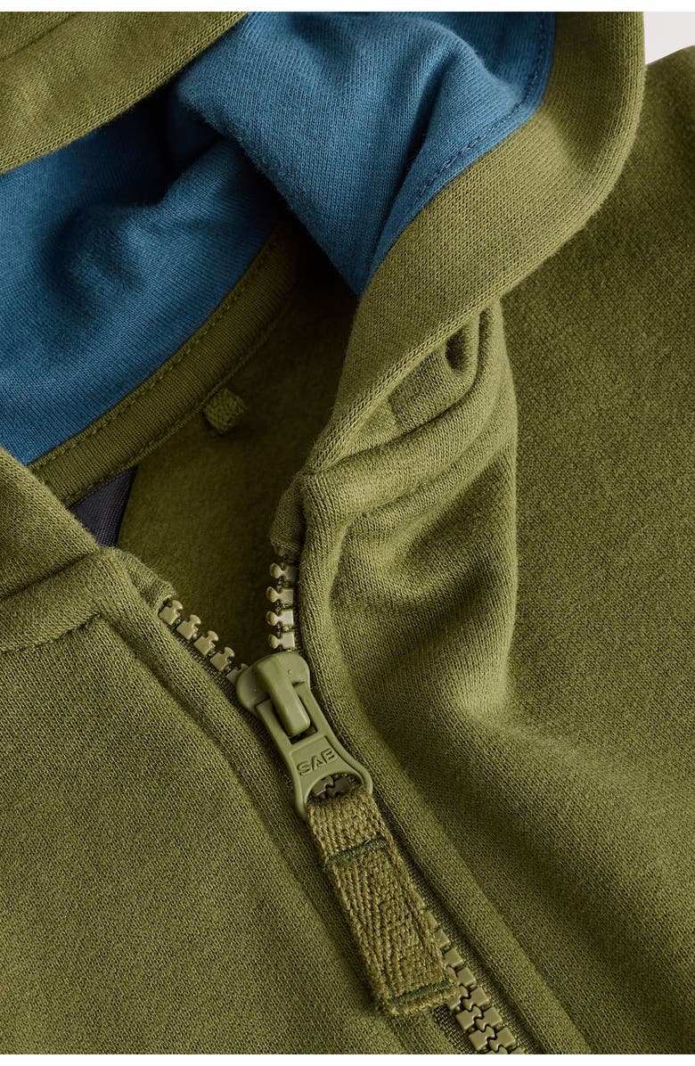 NEXT Kids' Dinosaur Spike Zip-Up Hoodie, Alternate, color, 