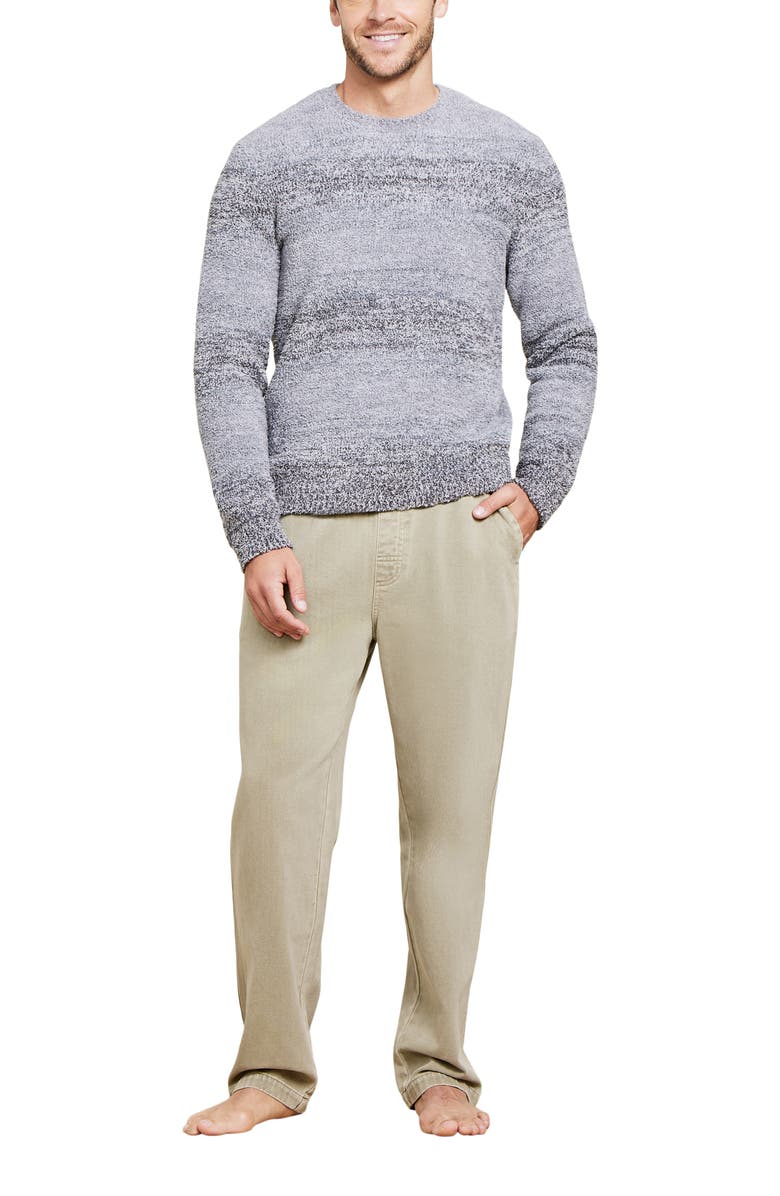 Barefoot Dreams<sup>®</sup> CozyChic<sup>®</sup> Ombré Stripe Sweatshirt, Alternate, color, 