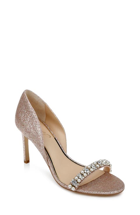 Dayana Embellished Glitter Sandal (Women)