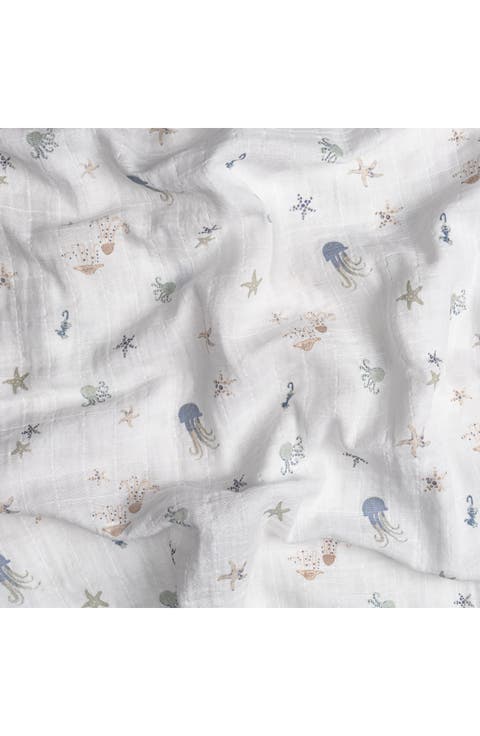 Cove 2-Pack Assorted Cotton Swaddle Blankets