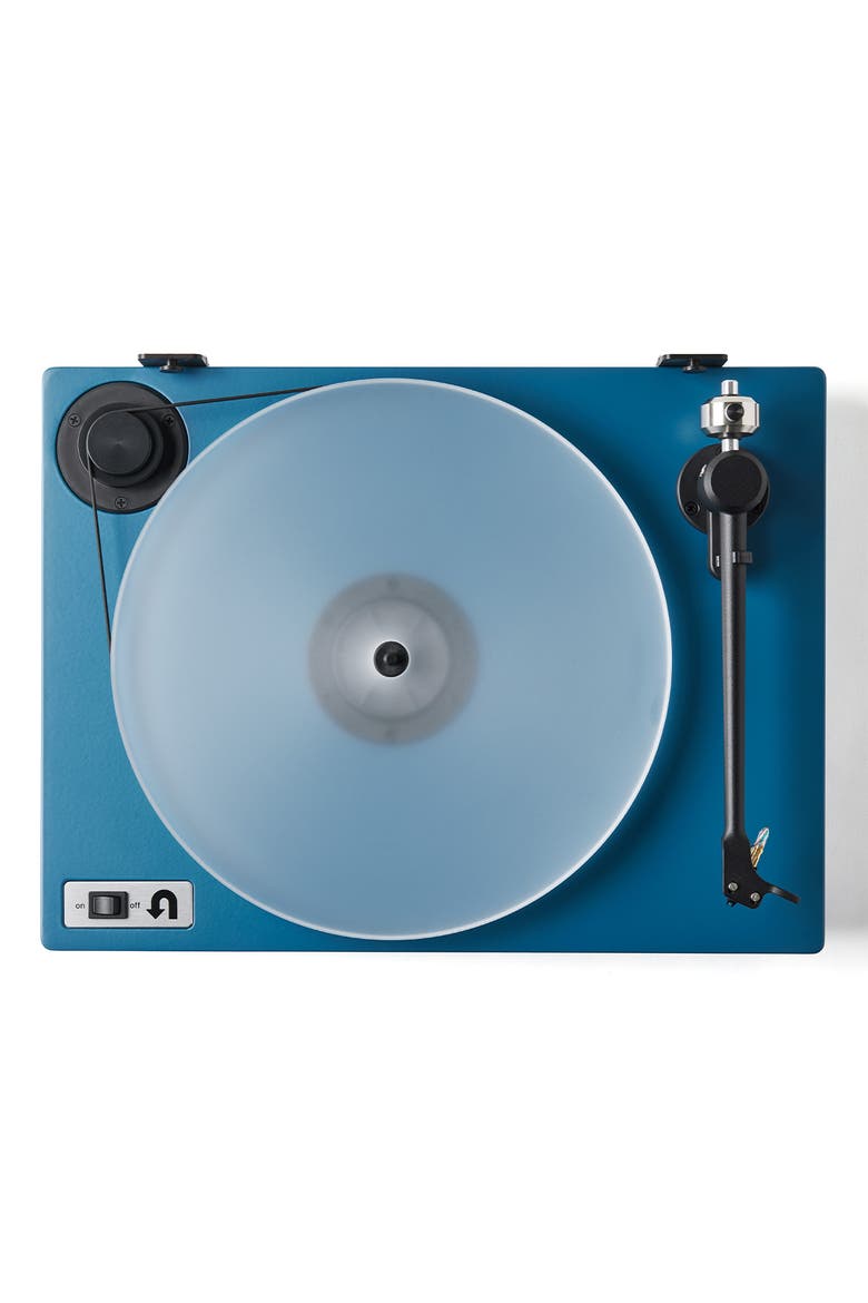 Orbit 2 Plus Turntable with Built-in Preamp and Ortofon OM 5E Cartridge, Alternate, color, Blue Dusk