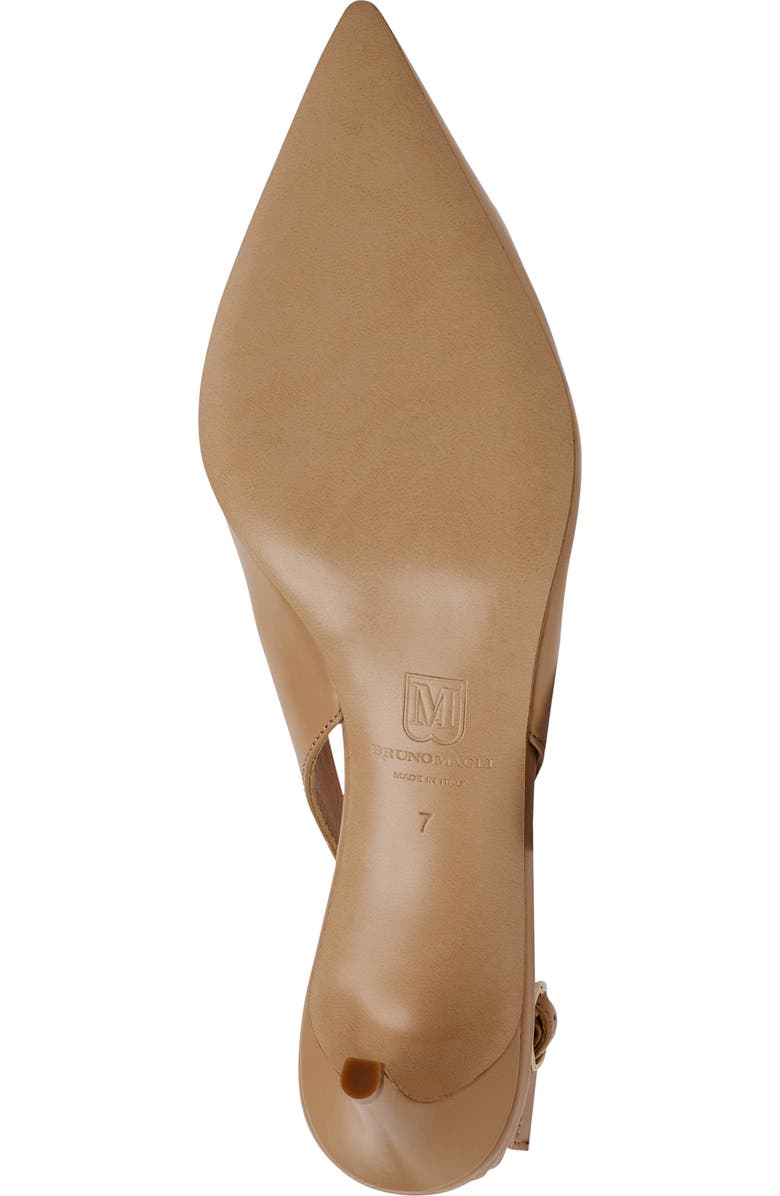 Bruno Magli Rima Slingback Pump, Alternate, color, Sand Nappa