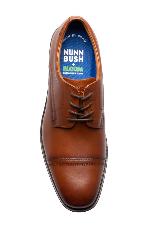 Nunn Bush Baxter Cap Toe Derby In Cognac