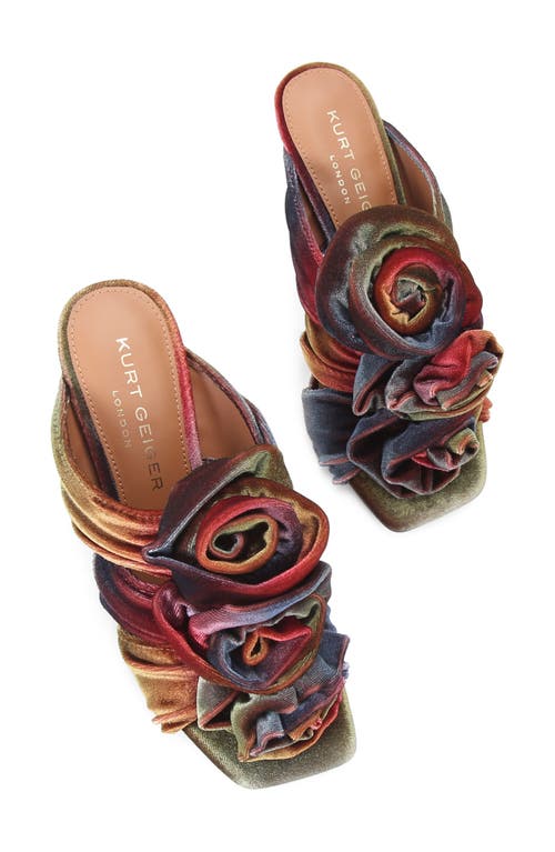 Kurt Geiger London Bloom Mule In Multi