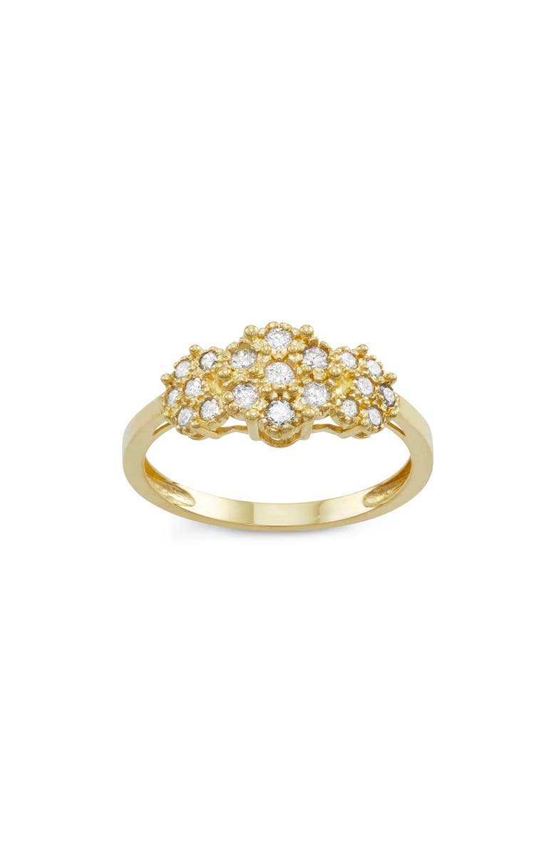 FUZION CREATIONS Diamond Cluster Ring, Main, color, 