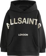 smALLSAINTS by ALLSAINTS Kids' Metallic Graphic Oversize Hoodie