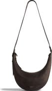 Khaite Small Augustina Suede Hobo Bag