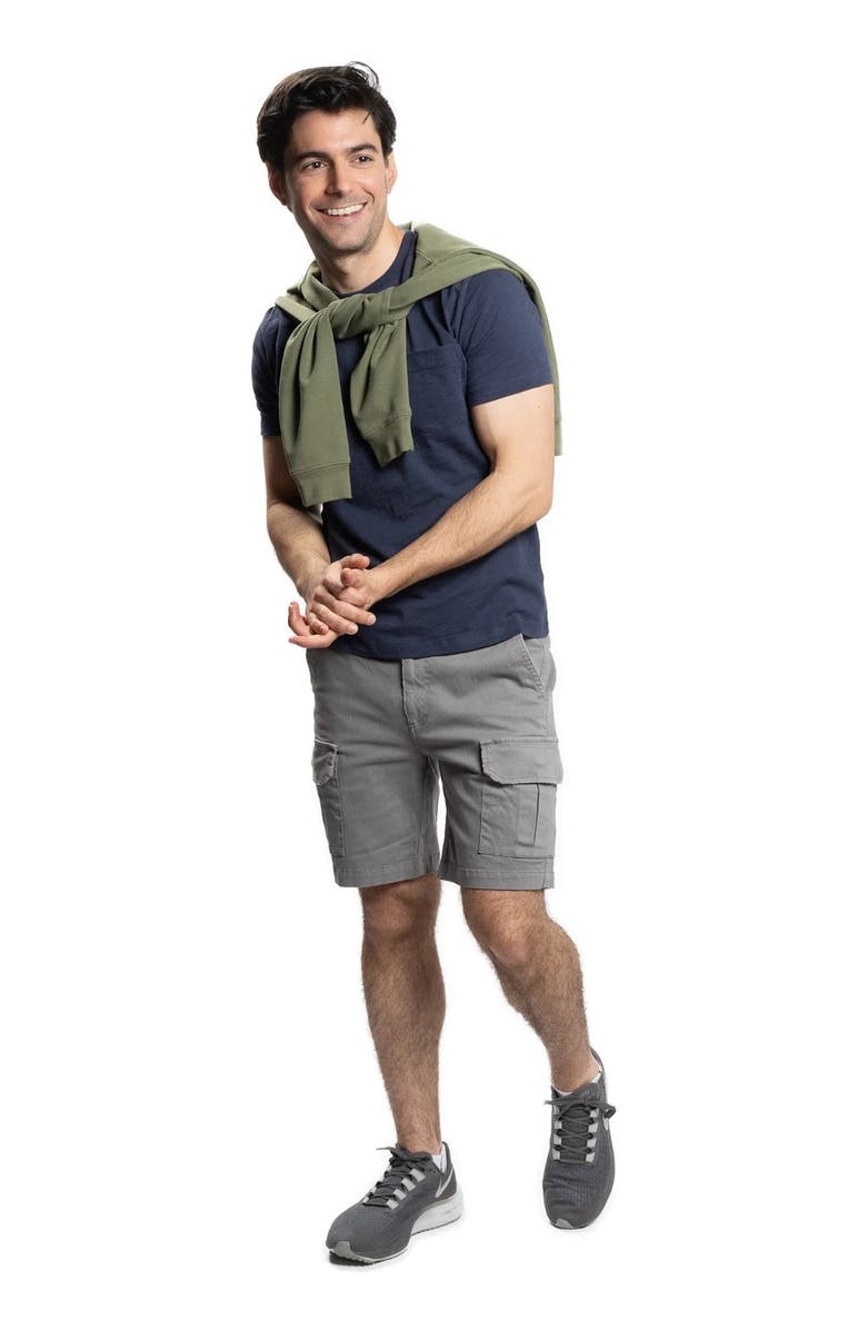 Peter Manning Cargo Shorts, Alternate, color, Grey