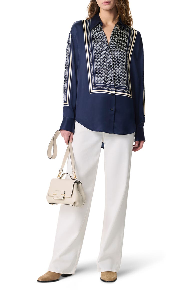 rag & bone Jessica Printed Button-Up Shirt, Alternate, color, 