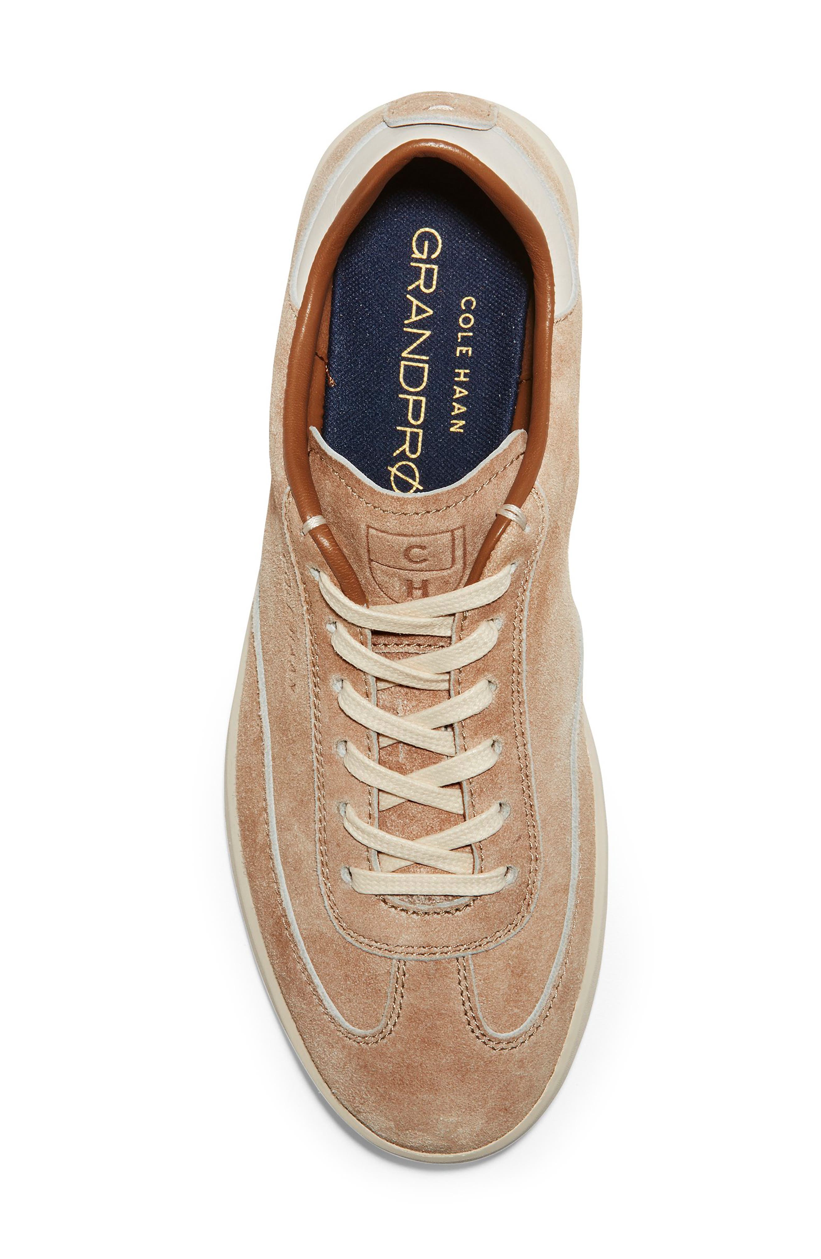 GrandPro Sneaker, Alternate, color, ROSE LEATHER/ SUEDE