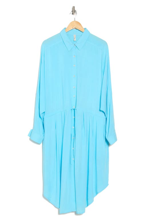 Boho Me Long Sleeve Shirtdress
