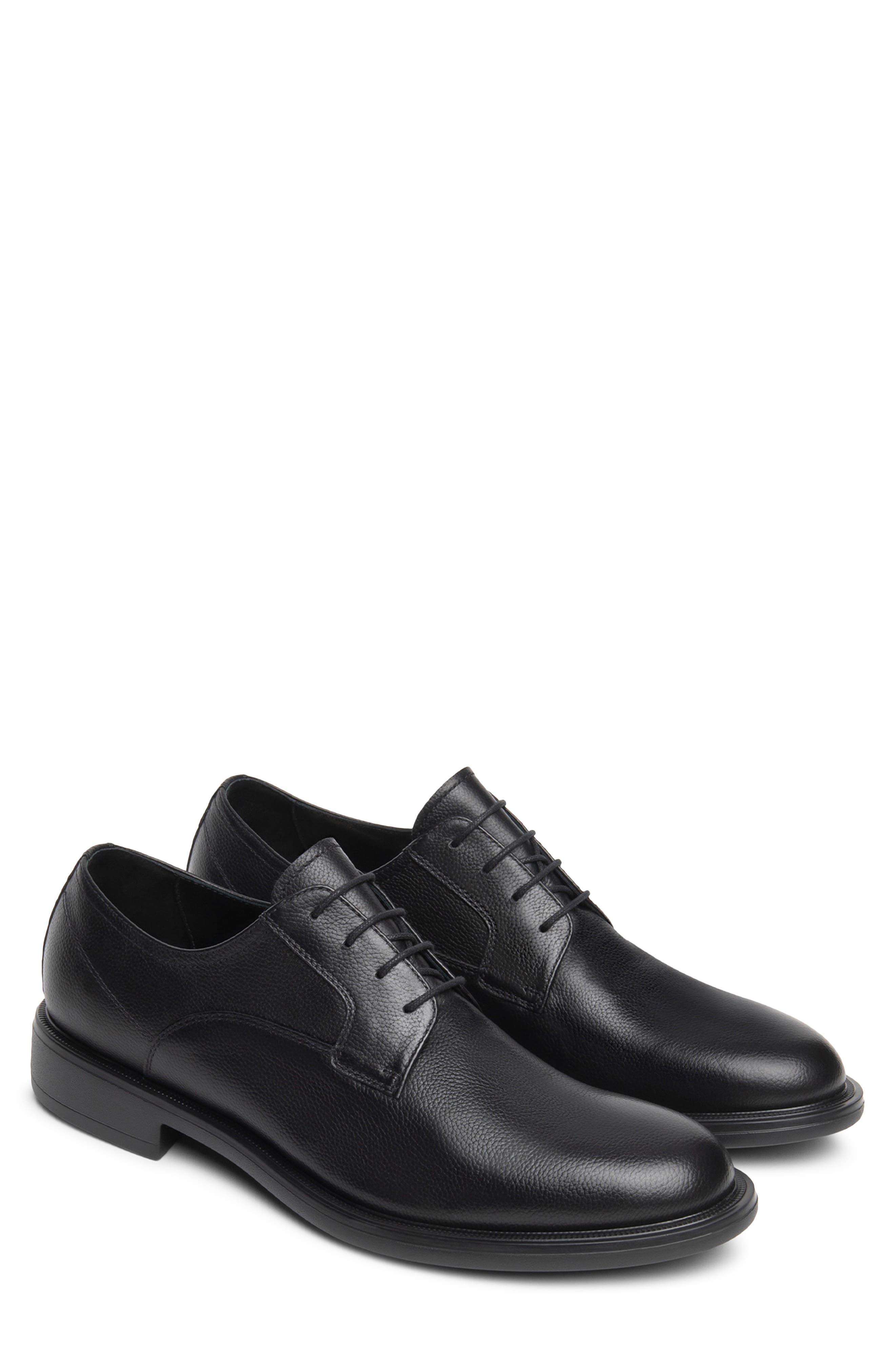 Plain Toe Derby, Main, color, BLACK