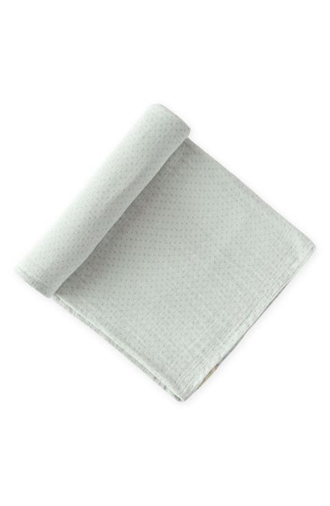 Pin Dot Organic Cotton Swaddle