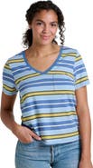 Toad & Co Women's Grom V-Neck Short Sleeve Shirt
