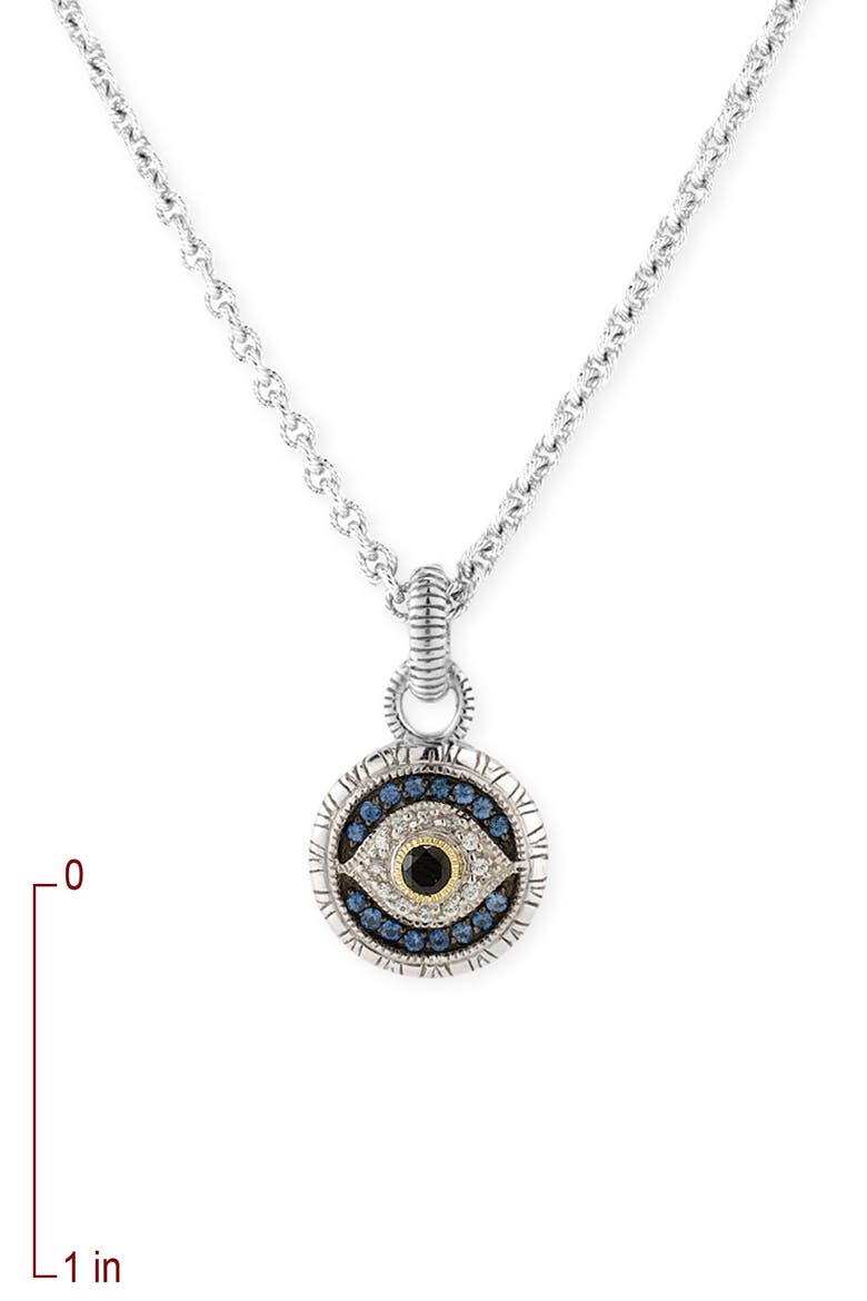'Evil Eye' Pendant Necklace, Alternate, color, EVIL EYE