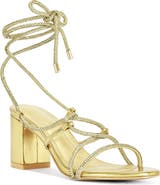 AZALEA WANG Revani Ankle Wrap Sandal