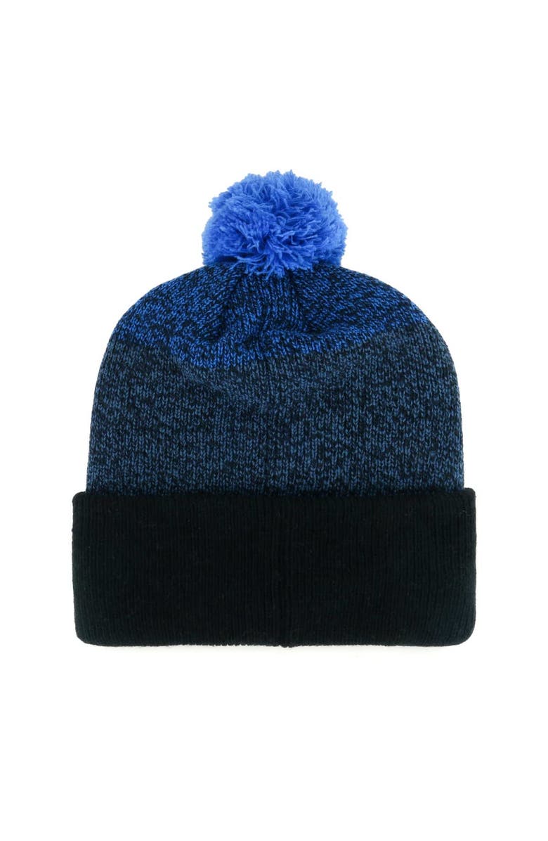 '47 Men's '47 Navy Dallas Cowboys Dark Freeze Cuffed Knit Hat with Pom, Alternate, color, Navy