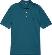 Herno Logo Embroidered Cotton Piqué Polo