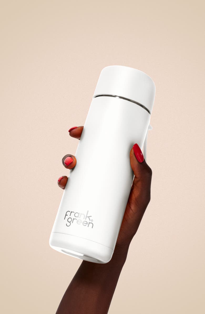 frank green 20-Ounce Reusable Bottle, Alternate, color, Cloud