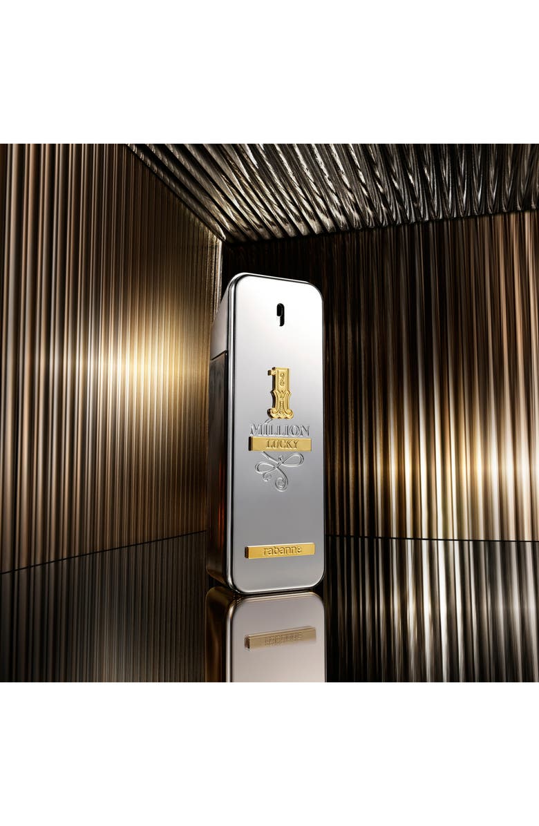 Rabanne 1 Million Lucky Eau de Toilette 3-Piece Gift Set $177 Value, Alternate, color,