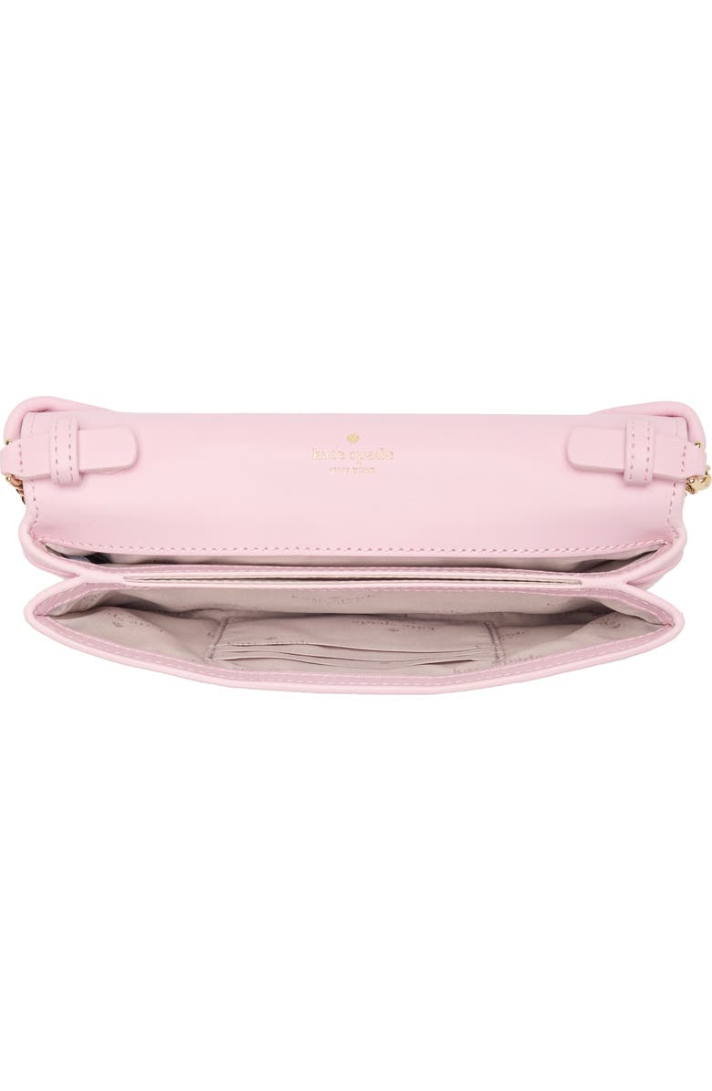 Kate Spade New York bow flap crossbody bag, Alternate, color, Pink Horizon