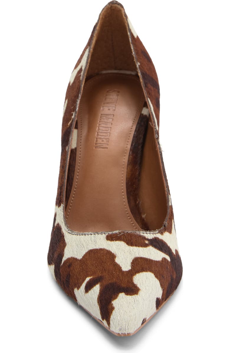 Steve Madden Reya Genuine Calf Hair Pump, Alternate, color, Brown Multi