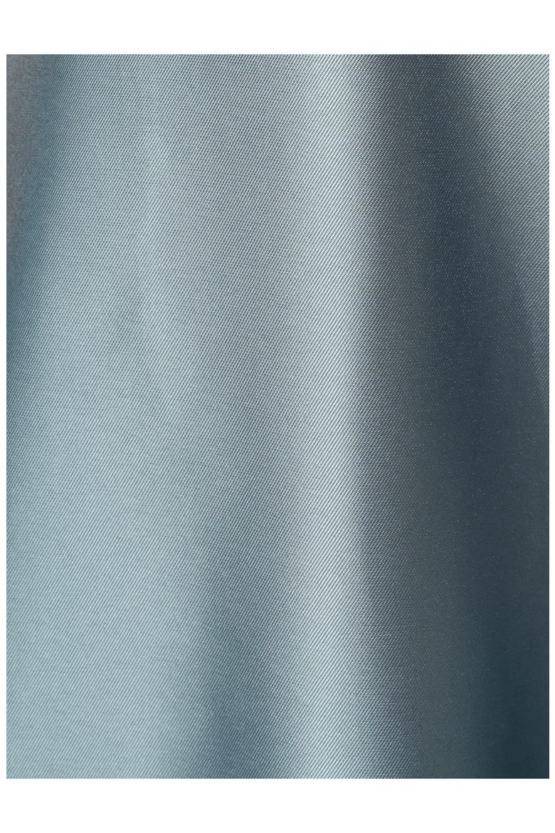 Embellished Neck Mikado Gown, Alternate, color, ICY OPALINE
