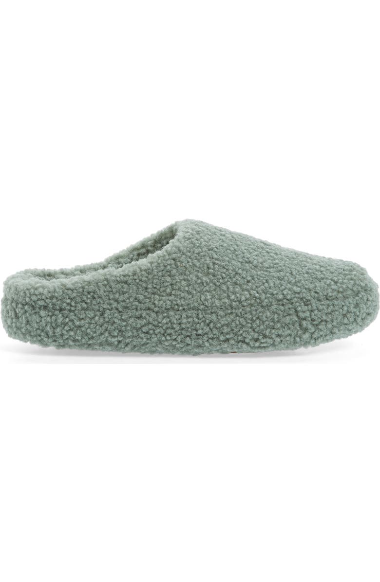 Madewell Faux Shearling Scuff Slippers, Alternate, color,