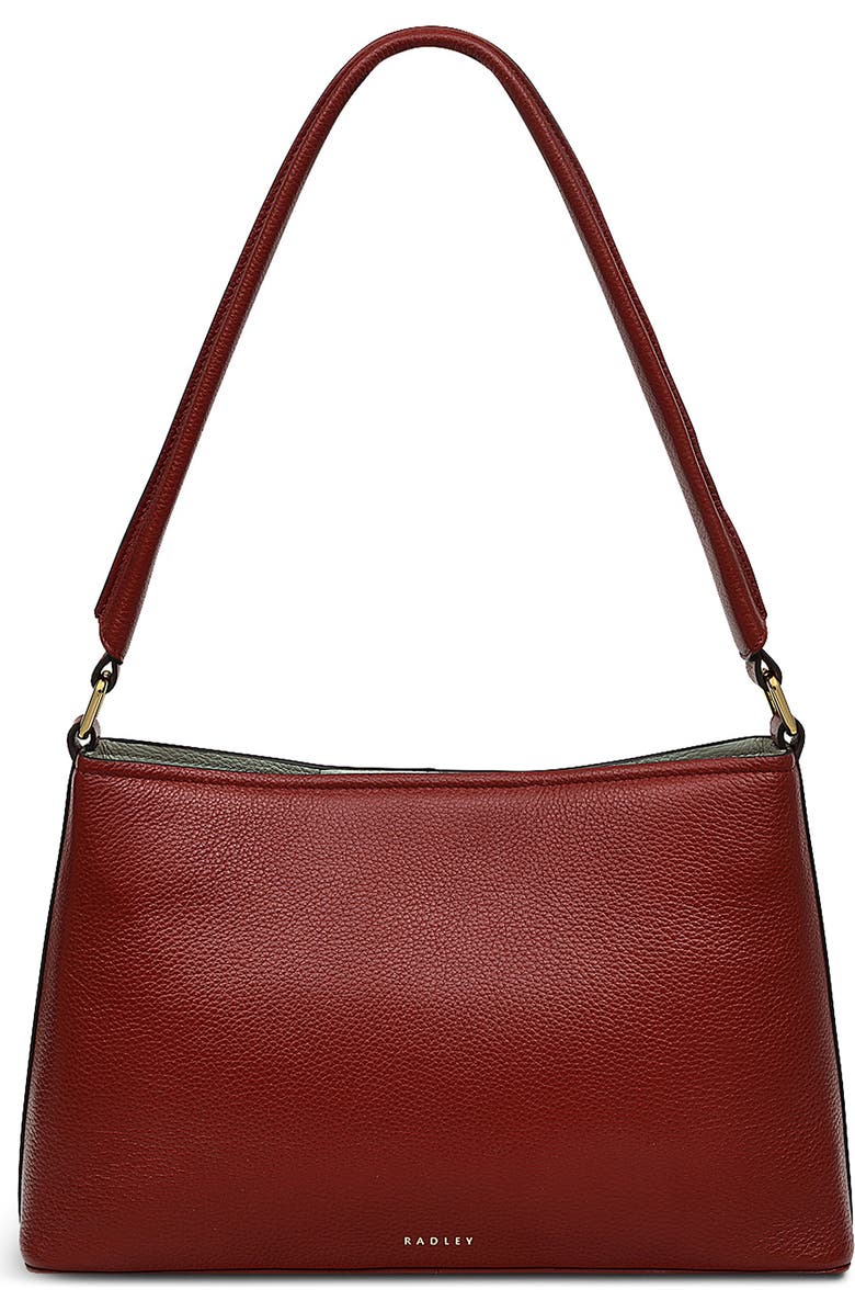 Radley Floral Street Medium Shoulder Bag, Main, color, Rust