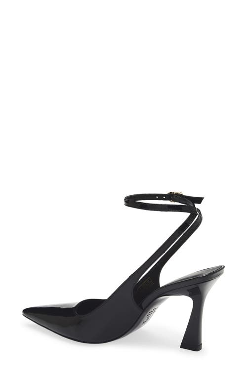Stuart Weitzman Vinnie 85 Strap Pump In Black