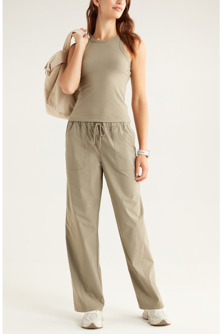Go-To Rib Performance Tank, Alternate, color, GREEN VETIVER