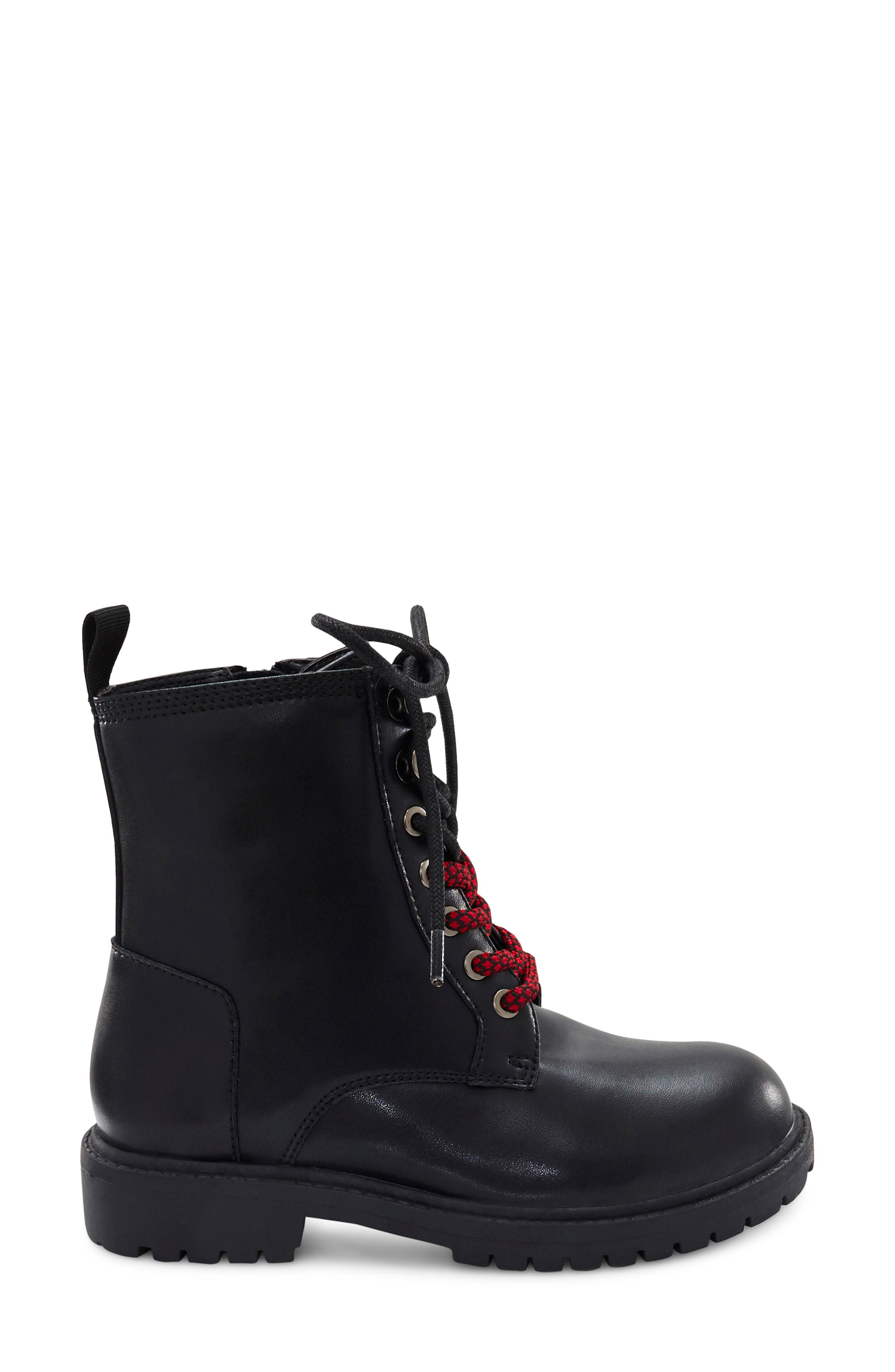 Kurt Geiger London Kids' Admiral Combat Boot, Alternate, color, 
