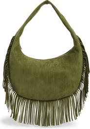 Collection XIIX Fringe Hobo Bag