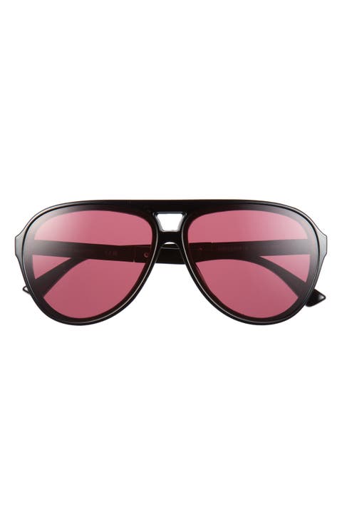137mm Gradient Aviator Sunglasses