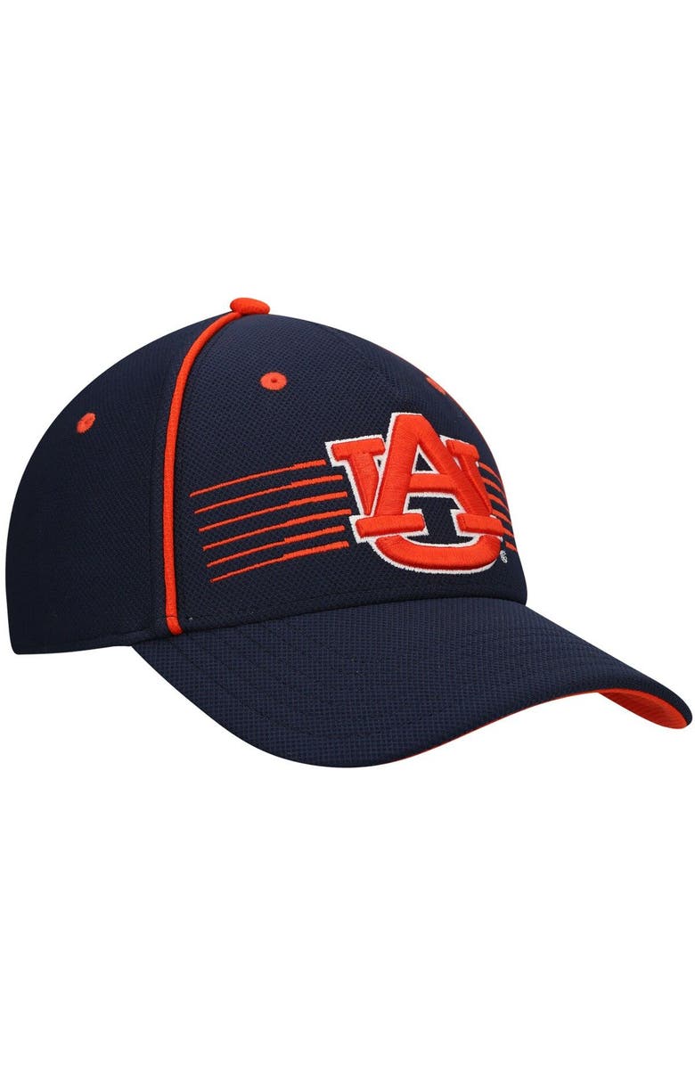 Under Armour Men's Under Armour Navy Auburn Tigers Iso-Chill Blitzing Accent Flex Hat, Alternate, color, 