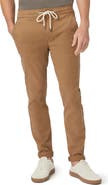 PAIGE Fraser Drawstring Brushed Twill Pants