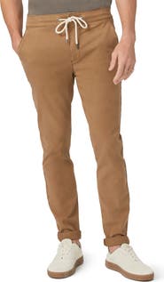 PAIGE Fraser Drawstring Brushed Twill Pants