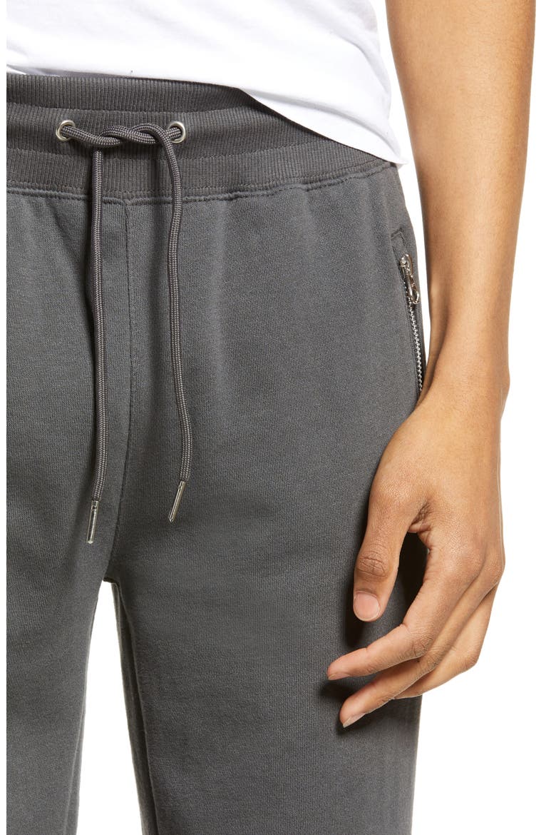 Modern Cotton Blend Joggers, Alternate, color, DARK GREY