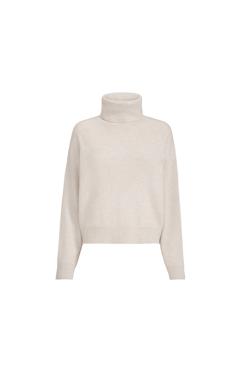 Brunello Cucinelli Wool, cashmere and silk sweater, Main, color, Cool Beige