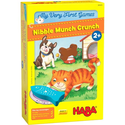 My Very First Games A Memory & Matching Game for Toddlers Ages 2+, Nibble Nibble Munch Crunch, Preschool Learning Activities, Made in Germany