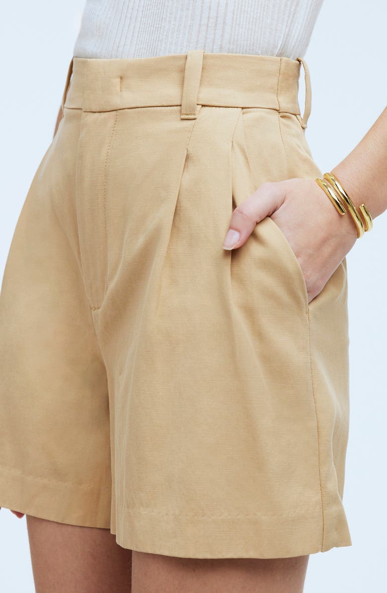Madewell The Harlow Shorts, Alternate, color, Desert Dune