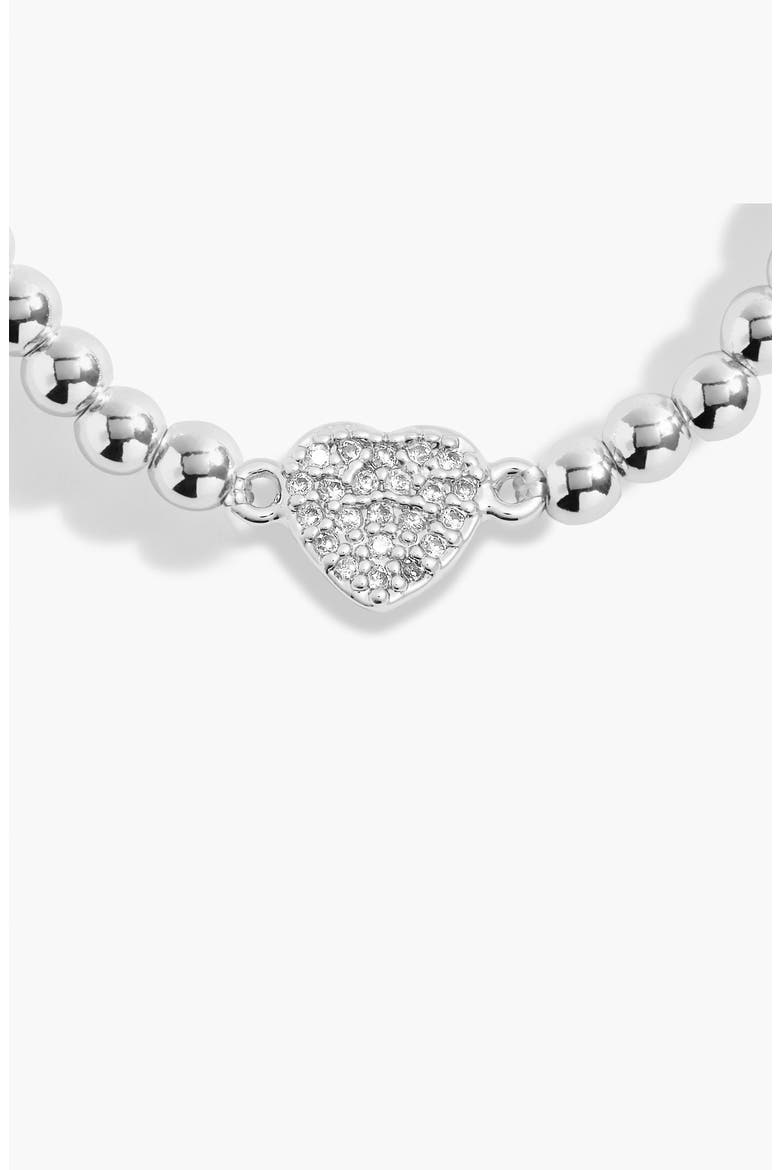 A Little 'Happy 21st' Bracelet, Alternate, color, Metallic Silver