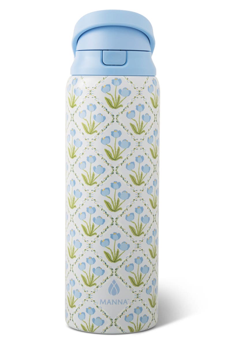 Core Home 32-Ounce Floral Hydra Bottle, Main, color, Blue